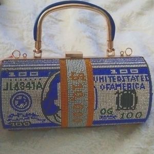 10,000 Blue money purse